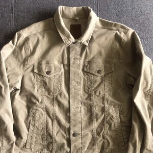 GAP Men's cord Tan Denim Jacket